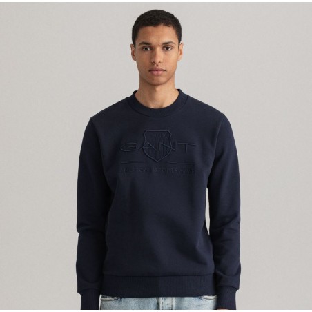 Gant Sweat Shirt com decote redondo