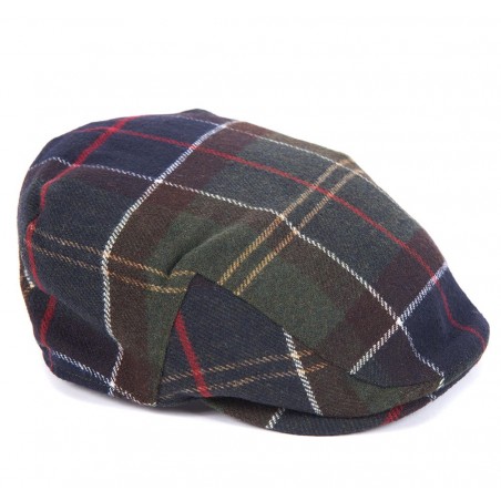 BARBOUR GALLINGALE TARTAN FLAT CAP