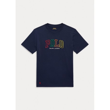T-shirt em malha de algodão Ralph Lauren