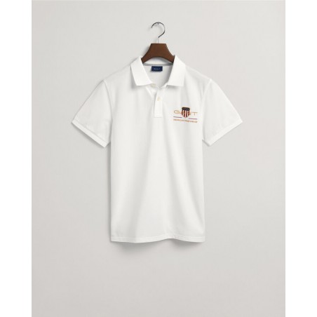 Polo Gant piqué Archive Shield