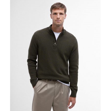 Barbour Holden Half Zip Knitted Jumper