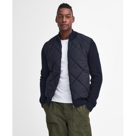 Barbour Newland Zip Through Knitted Jumper