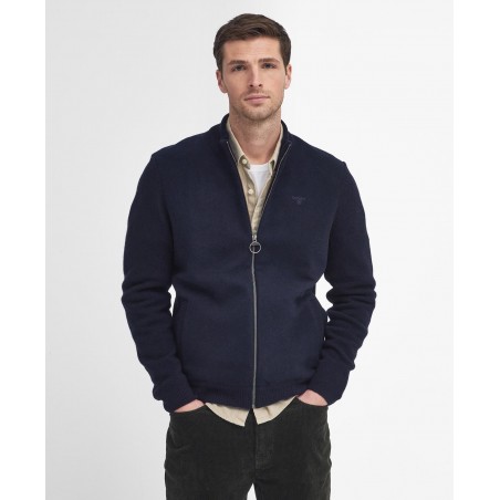 Barbour Newland Zip Through Knitted Jumper