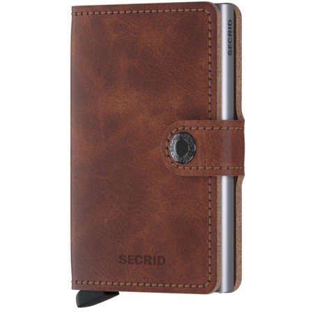SECRID Carteira Miniwallet Vintage Brown