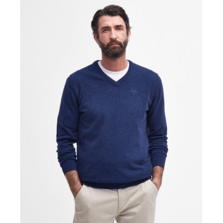 Barbour Essential Lambswool V Neck Sweater