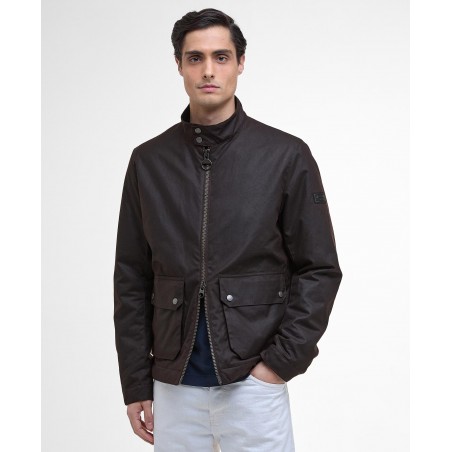 Barbour Jaqueta Lutlaw Waxed Harrington