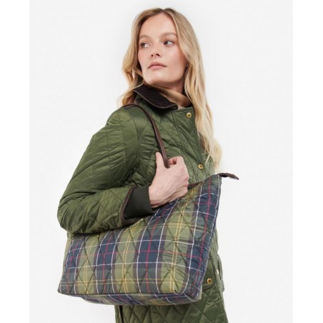 Barbour Saco Tartan Acolchoado